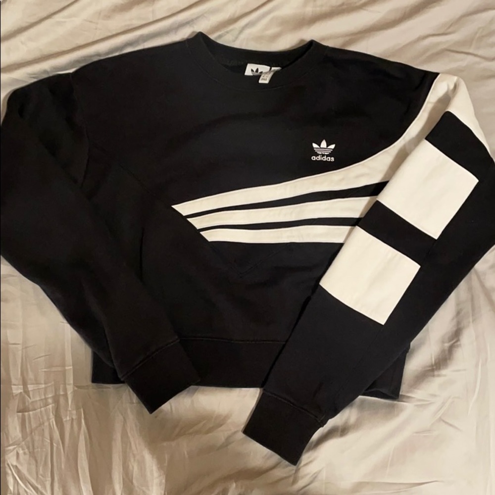 Adidas cropped sweater